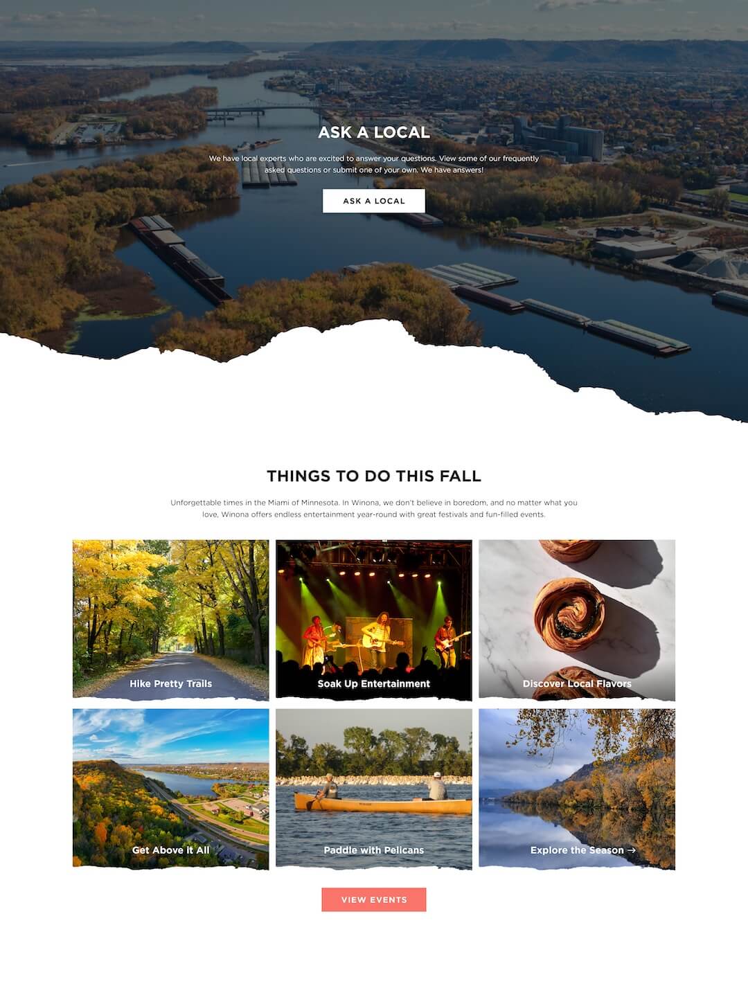 Visit Winona Minnesota Website