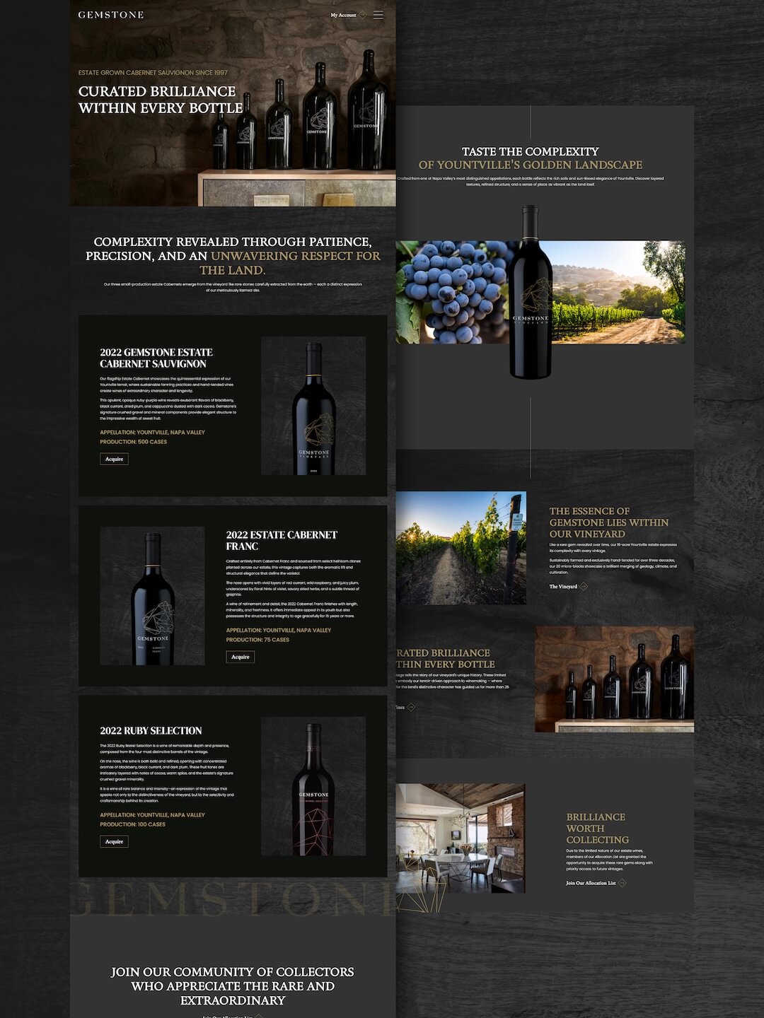 Gemstone Website