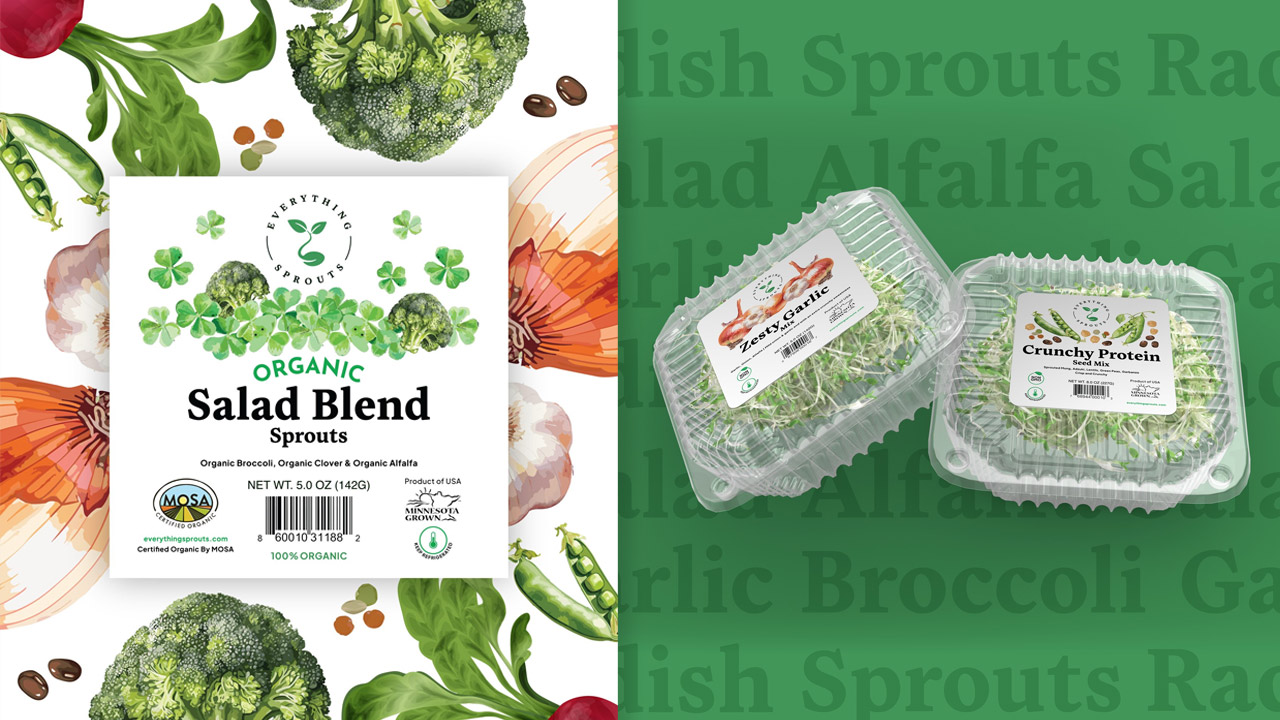 Everything Sprouts Packaging