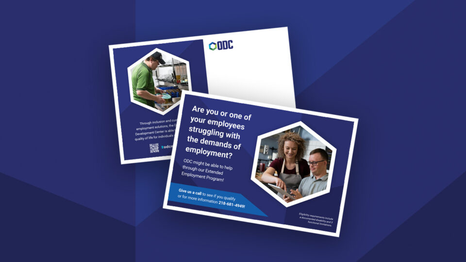 ODC employment program support for struggling employees