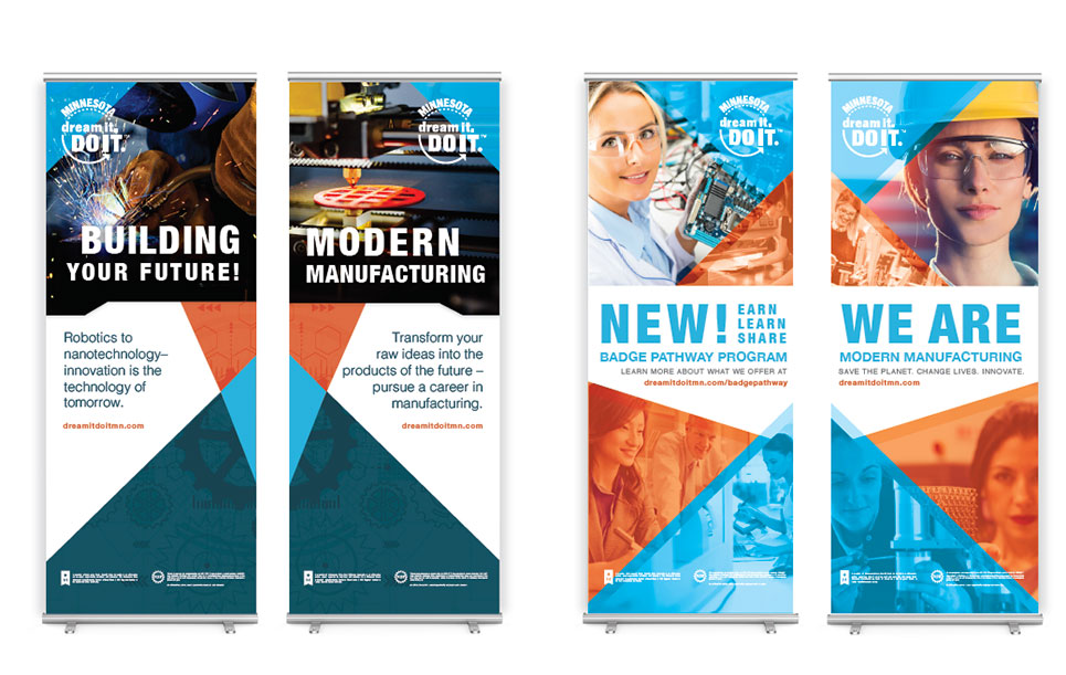 BSU trade show Banners