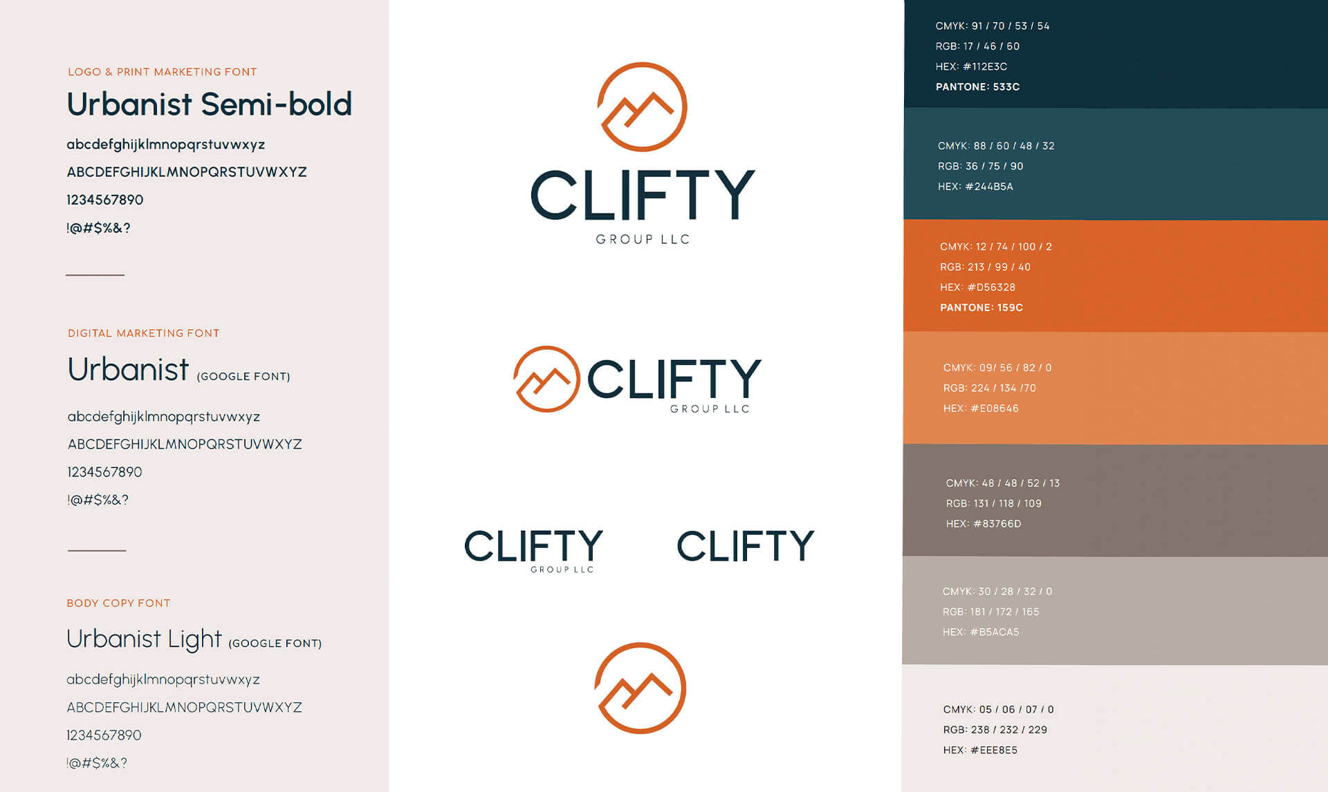Clifty Group Rebrand Project