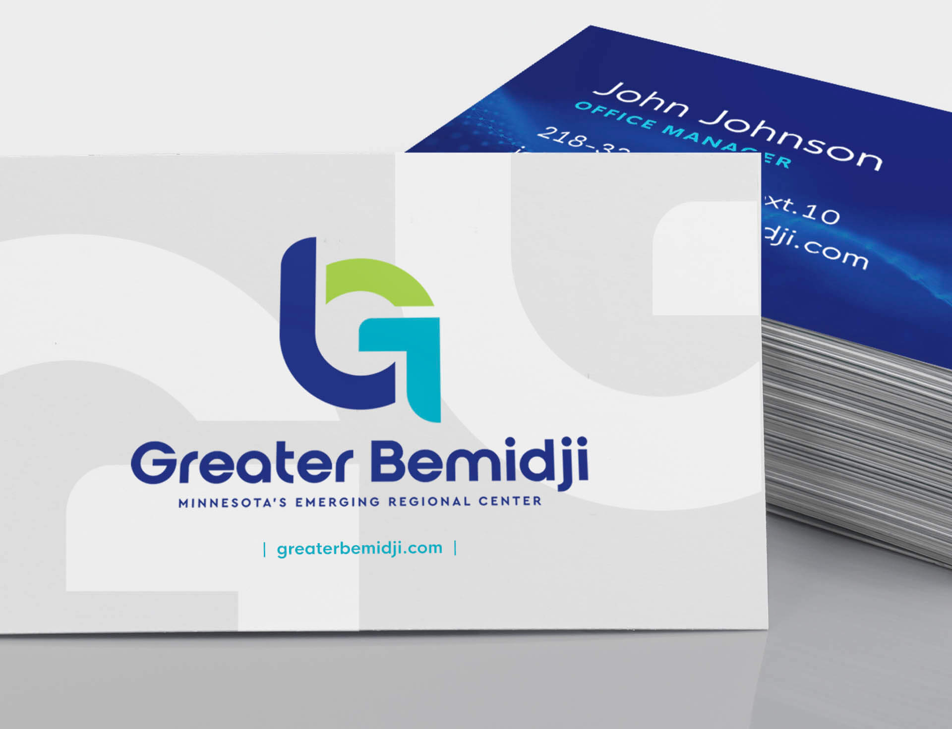 Greater Bemidji Business Card Design