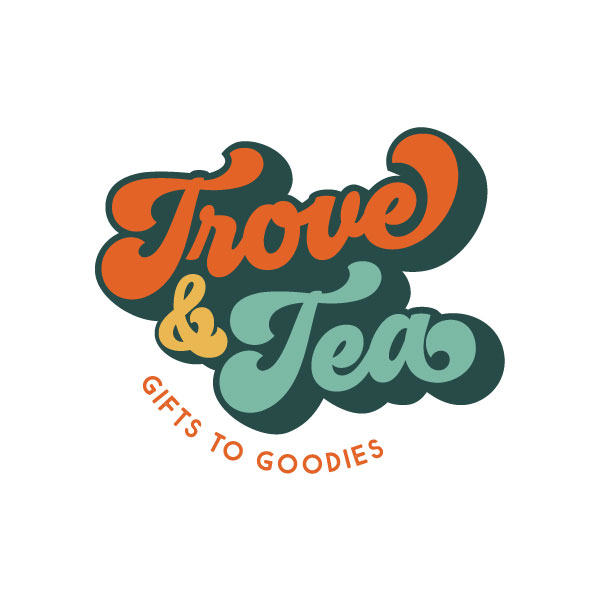 Trove & Tea retail store logo design