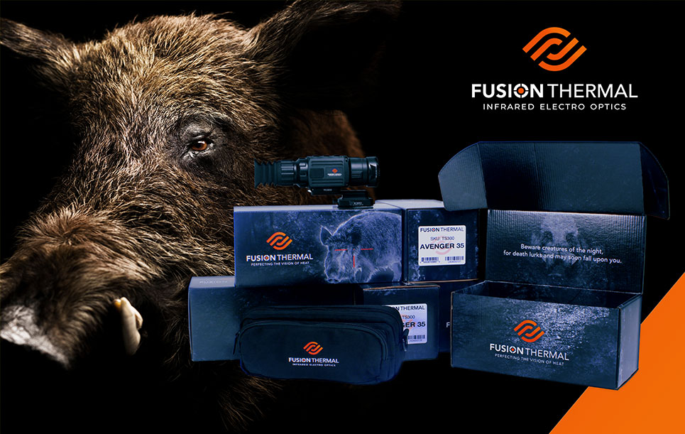 Fusion Thermal Firearms Packaging and website