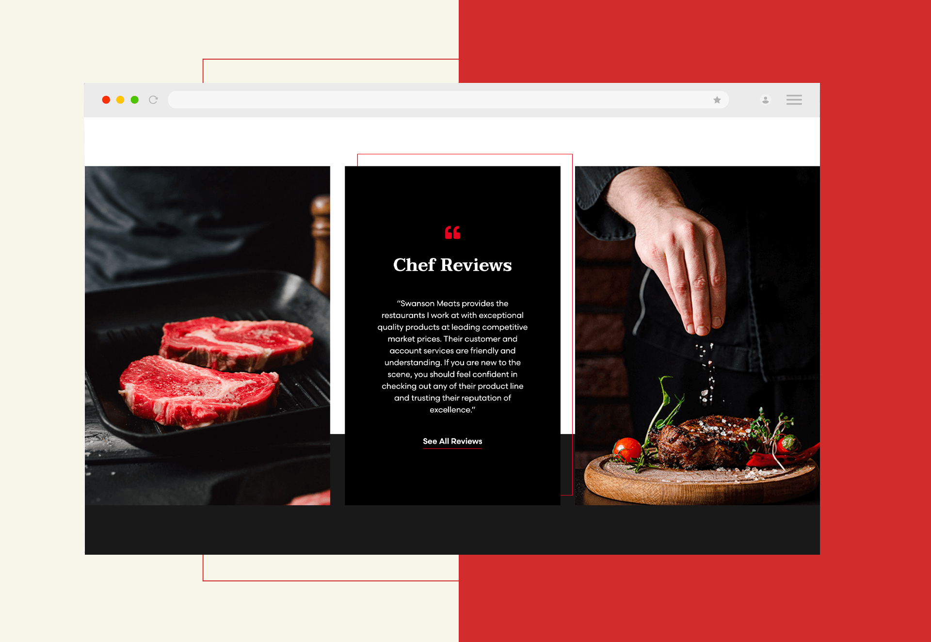 Meat Purveyor Website