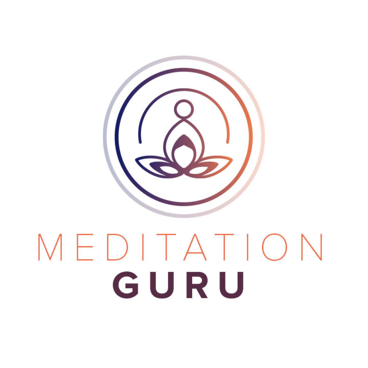Meditation Guru Logo Meditation Guru Logo