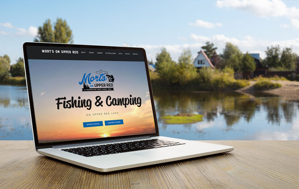 Fishing Resort Website Design