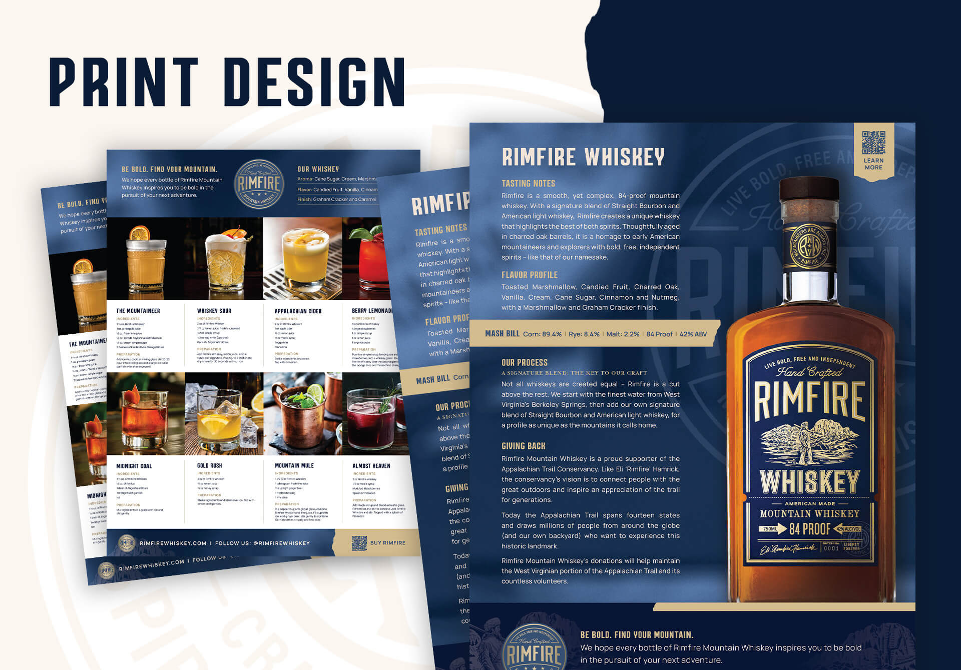 print design rimfire whiskey