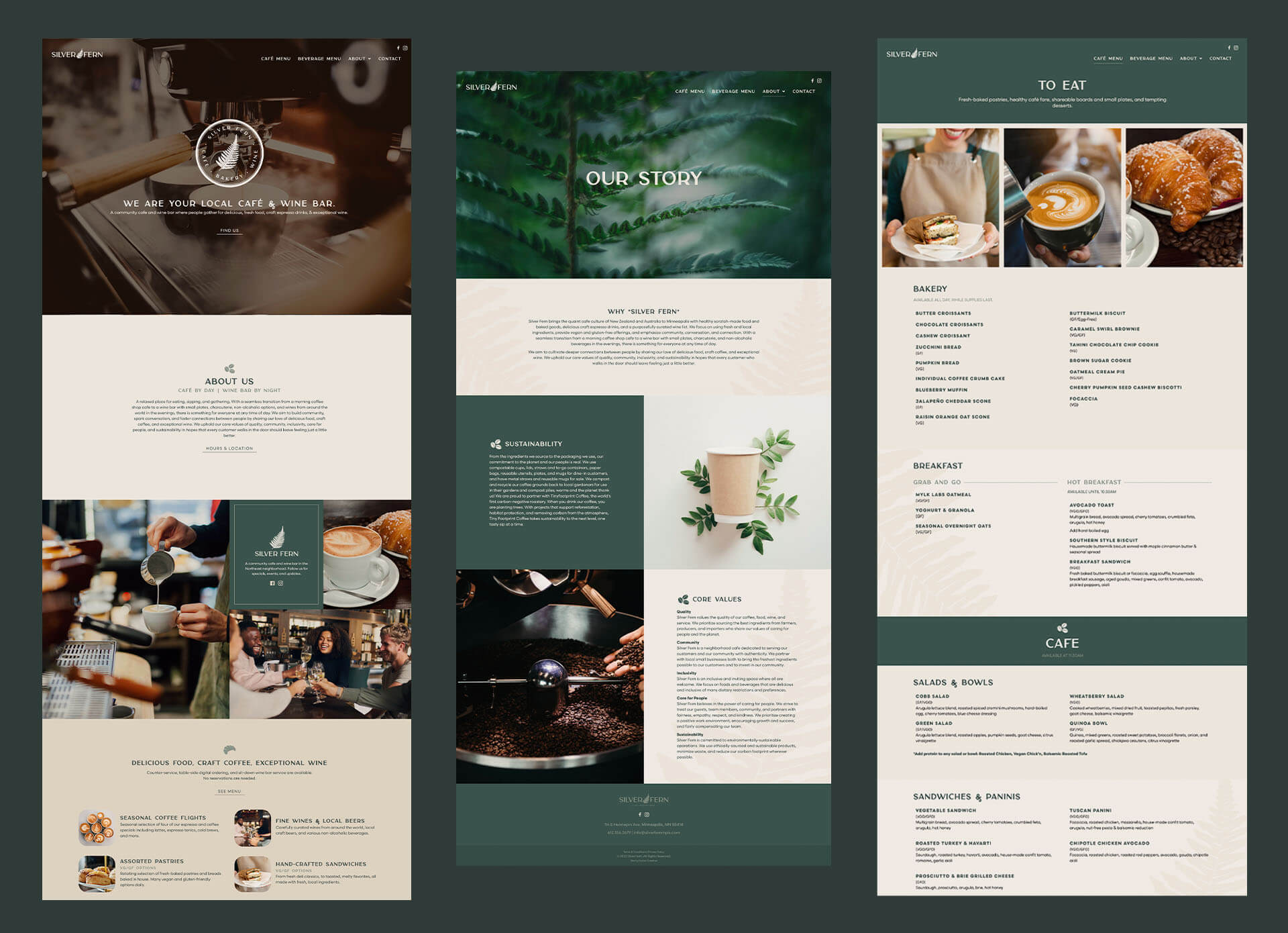 website design wordpress restaurant